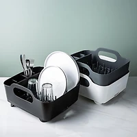 Umbra Tub Plastic Dish Rack (White)