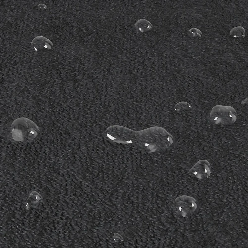 Umbra Udry Microfibre Drying Mat with Rack - Black (24x18")