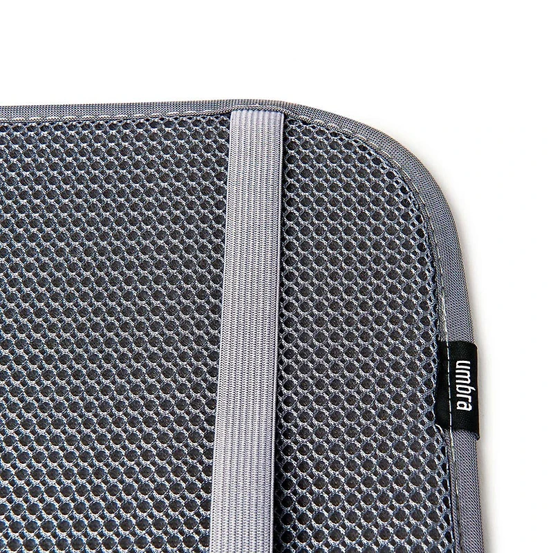 Umbra Udry Mini Microfibre Drying Mat w/Rack (Charcoal)