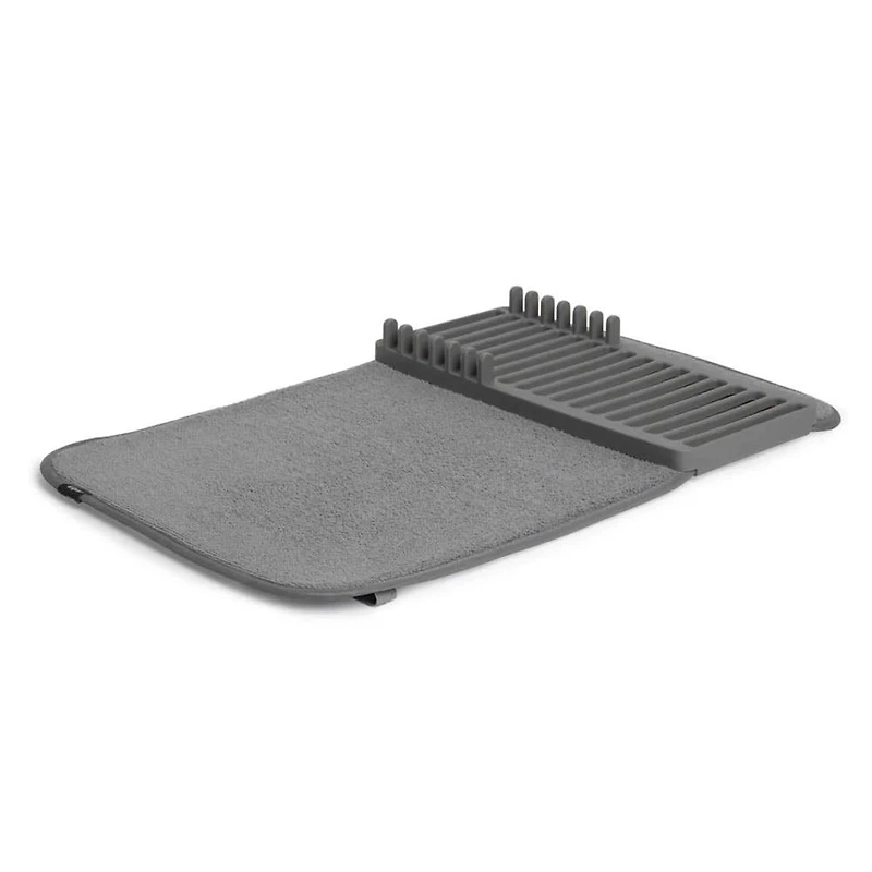 Umbra Udry Mini Microfibre Drying Mat w/Rack (Charcoal)