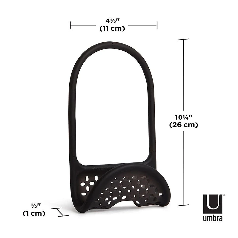Umbra Sling Flexible Sink Caddy - Black
