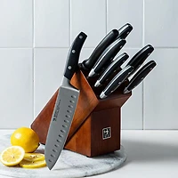 Henckels Forged Contour 9 Piece Knife Block Set (Rosewood)