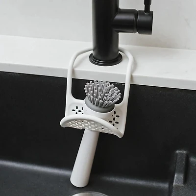 Umbra Sling Flexible Sink Caddy - White