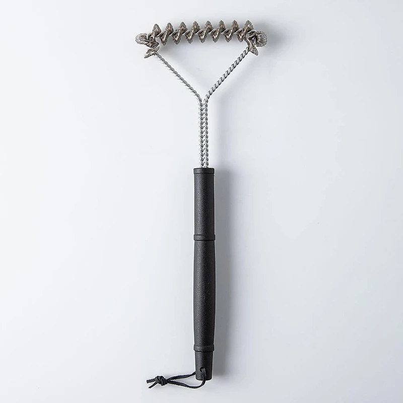 KSP Epicure Bbq Cleaning Brush Spiral Mesh (Black/Stainless Steel)