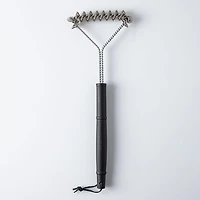 KSP Epicure Bbq Cleaning Brush Spiral Mesh (Black/Stainless Steel)