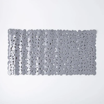 KSP Pebble Spa Pvc Non-Slip Suction Tubmat (Grey)