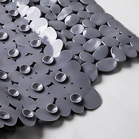 KSP Pebble Spa Pvc Non-Slip Suction Tubmat (Grey)