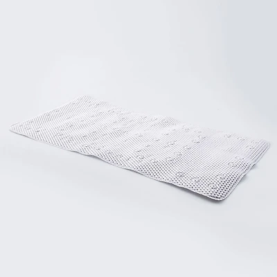 KSP Soft Touch Foam Pvc Non-Slip Suction Tubmat (White)