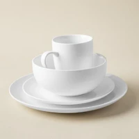 A La Carte 'Ashford Coupe' Porcelain Side Plate (White)