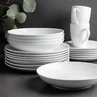 A La Carte 'Ashford Coupe' Porcelain Soup- Pasta Plate (White)