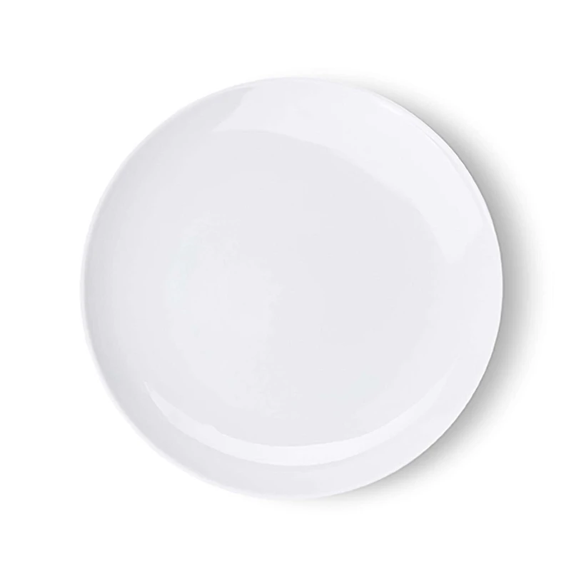 A La Carte 'Ashford Coupe' Porcelain Side Plate (White)