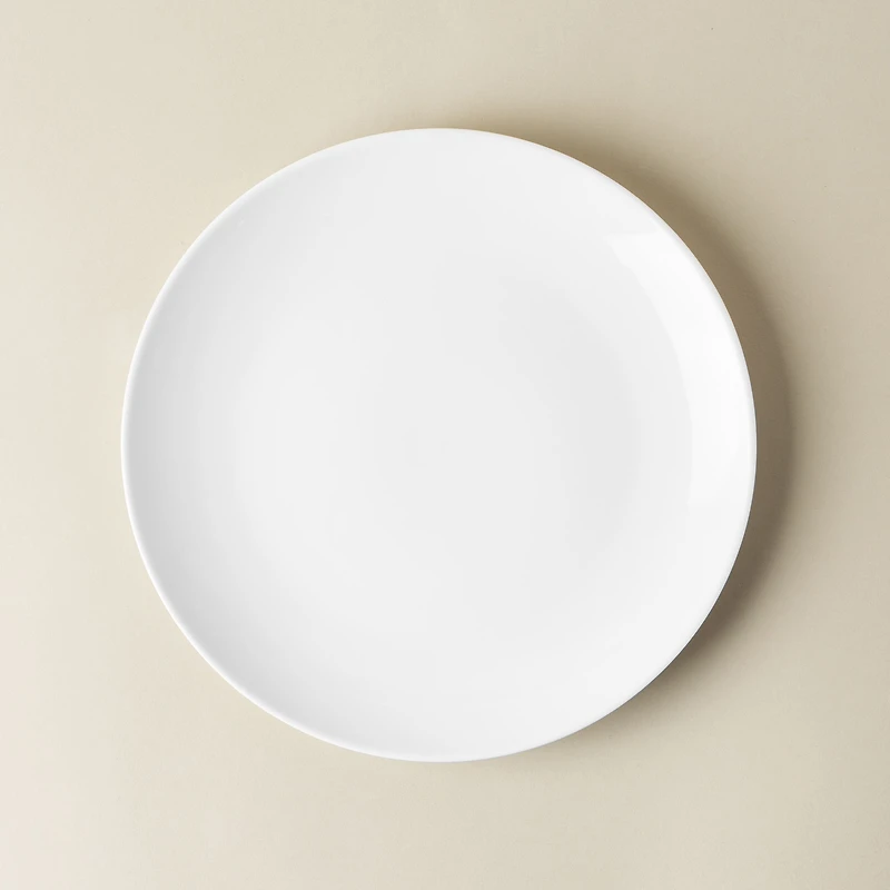 A La Carte 'Ashford Coupe' Porcelain Side Plate (White)