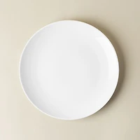 A La Carte 'Ashford Coupe' Porcelain Side Plate (White)