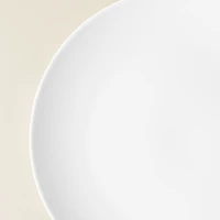 A La Carte 'Ashford Coupe' Porcelain Side Plate (White)