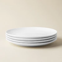 A La Carte 'Ashford Coupe' Porcelain Side Plate (White)