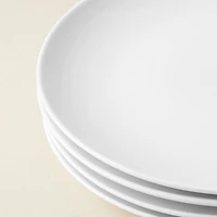 A La Carte 'Ashford Coupe' Porcelain Side Plate (White)