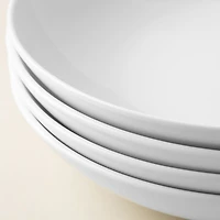 A La Carte 'Ashford Coupe' Porcelain Soup- Pasta Plate (White)