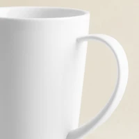 A La Carte 'Oxford' Porcelain Mug 400ml (White)