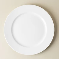 A La Carte 'Oxford' Porcelain Dinner Plate (White)