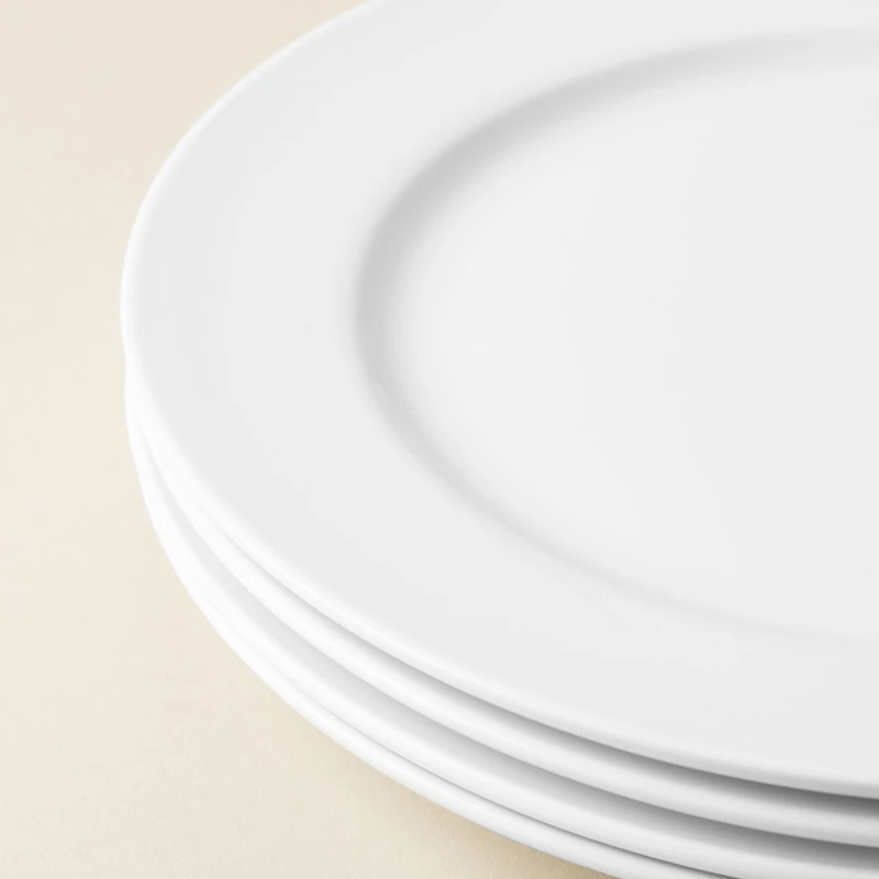 A La Carte 'Oxford' Porcelain Dinner Plate (White)