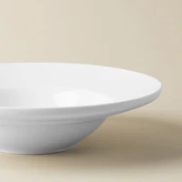A La Carte 'Oxford' Porcelain Soup- Pasta Plate (White)
