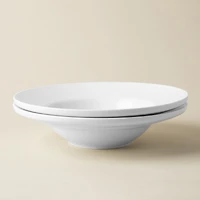 A La Carte 'Oxford' Porcelain Soup- Pasta Plate (White)