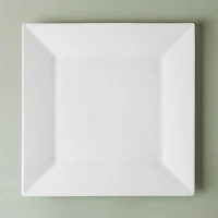 A La Carte 'Essentials' Porcelain Platter 12"sq.  (White)