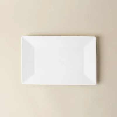 A La Carte 'Essentials' Porcelain Platter cm (White