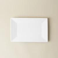 A La Carte 'Essentials' Porcelain Platter cm (White