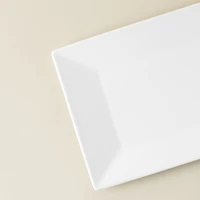 A La Carte 'Essentials' Porcelain Platter cm (White