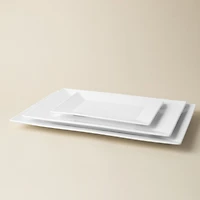 A La Carte 'Essentials' Porcelain Platter cm (White