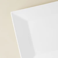 A La Carte 'Essentials' Porcelain Platter cm (White