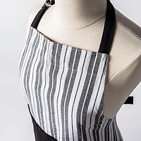 KSP Classic Stripe 100% Cotton Apron (Black)