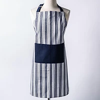 KSP Classic Stripe 100% Cotton Apron (Navy)