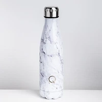KSP Quench 'Marble' 500ml Double-Wall Water Bottle (White)
