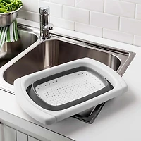 KSP Stretch Over The Sink Colander (Grey)