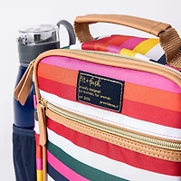 Fit & Fresh Austin 'Stripes' Thermal Lunch Bag