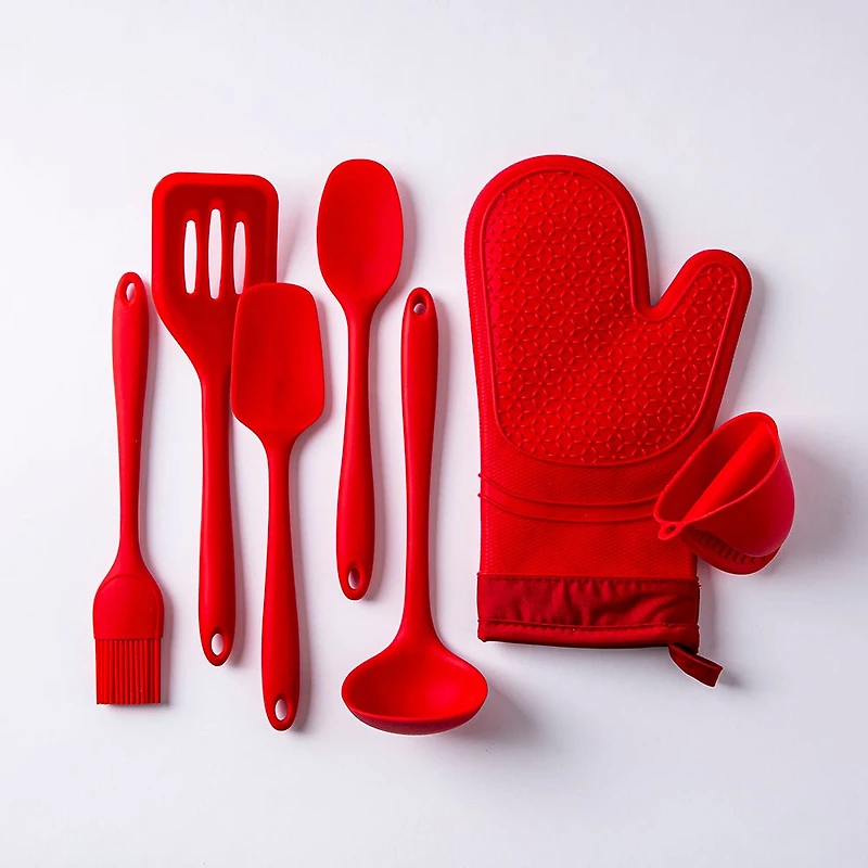 KSP Colour Splash Silicone Pot Holder 11cm (Red)