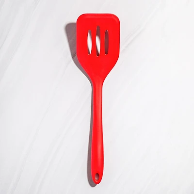 KSP Colour Splash Silicone Utensil Turner (Red)