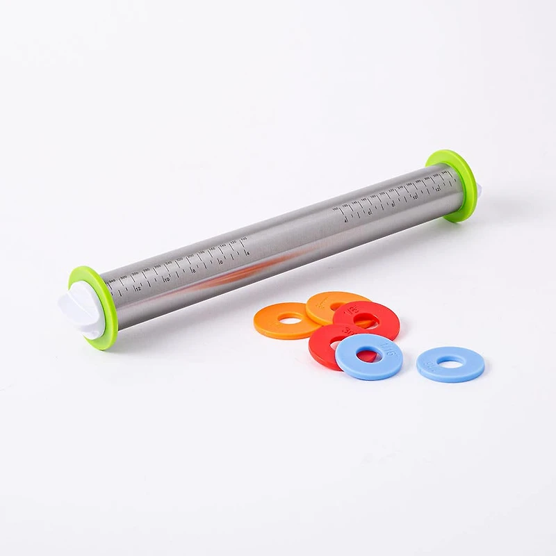 KSP Colour Splash Adjustable Rolling Pin