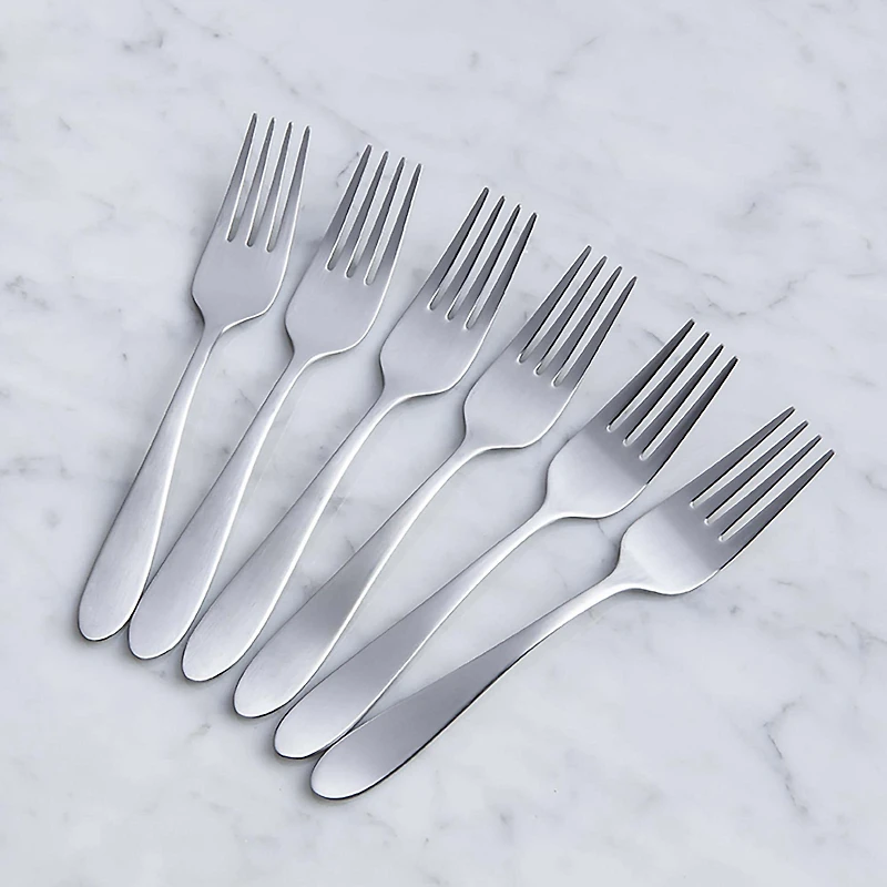 Splendide 'Amalfi' Salad Fork - Set of 6 (Stainless Steel)