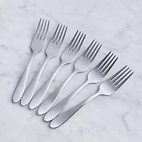 Splendide 'Amalfi' Salad Fork - Set of 6 (Stainless Steel)