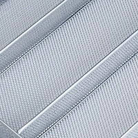 KSP Mesh Utensil Tray (Silver) 40 x 27.5 x 5 cm