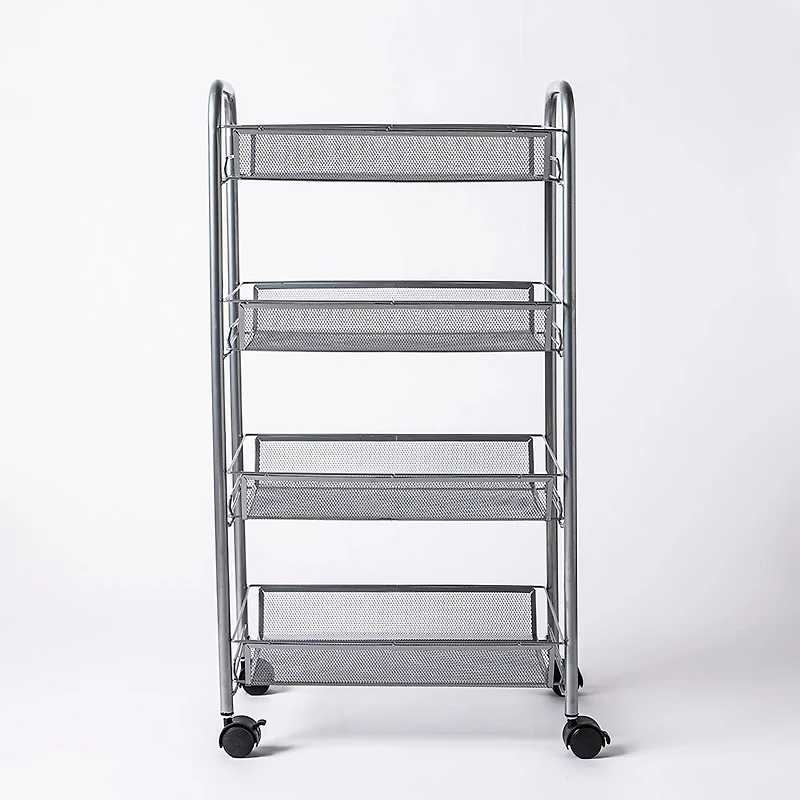 KSP Space Logic Rolling Storage Rack (Silver) 44.5 x 27 x 84 cm