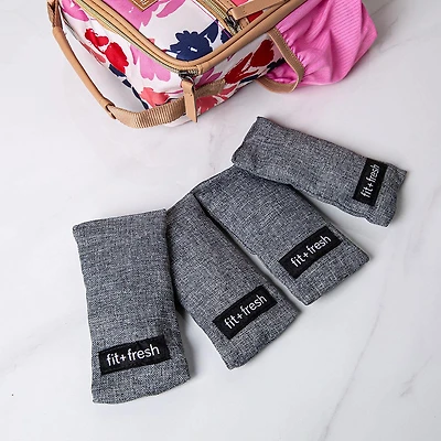 Fit & Fresh No Stink Charcoal Filter 4-pack (Charcoal Grey)