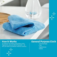E-Cloth General Purpose Microfiber Cleaning Cloth - Set of 4