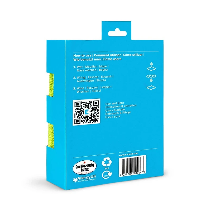 E-Cloth General Purpose Microfiber Cleaning Cloth - Set of 4
