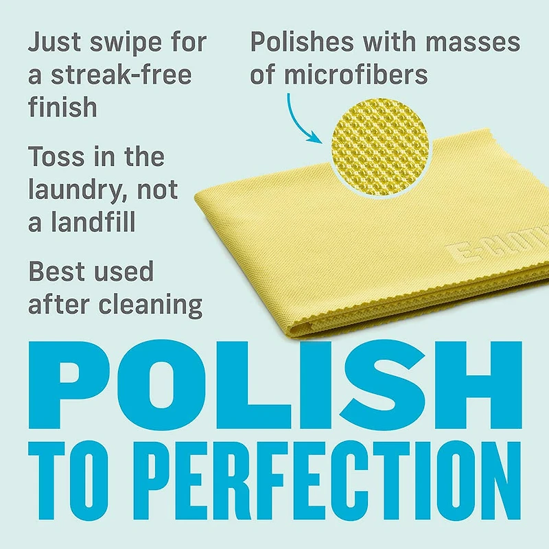 E-Cloth Glass Microfiber Cleaning Cloth (Asstd.)