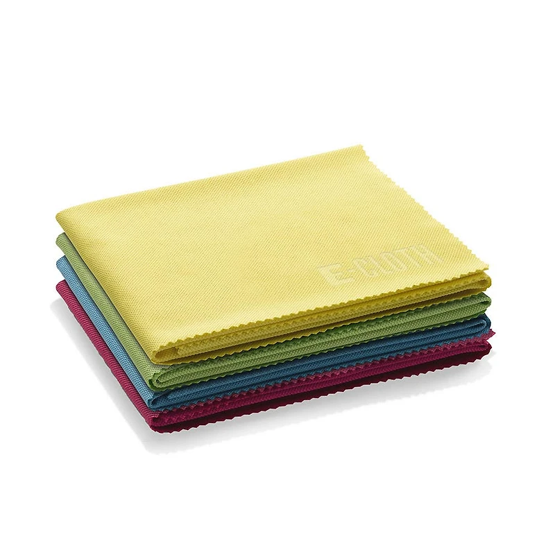 E-Cloth Glass Microfiber Cleaning Cloth - Set of 4