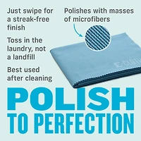 E-Cloth Glass Microfiber Cleaning Cloth - Set of 4